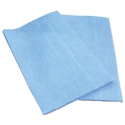 BOARDWALK Towels & Wipes, Blue, Polyester; Rayon, General Purpose, 150 Wipes, 13" x 21" BWKN8220
